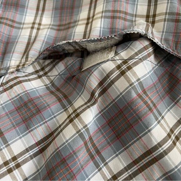Columbia Insect Blocker Long Sleeve Button Down Plaid Mens Shirt XL - Picture 13 of 13